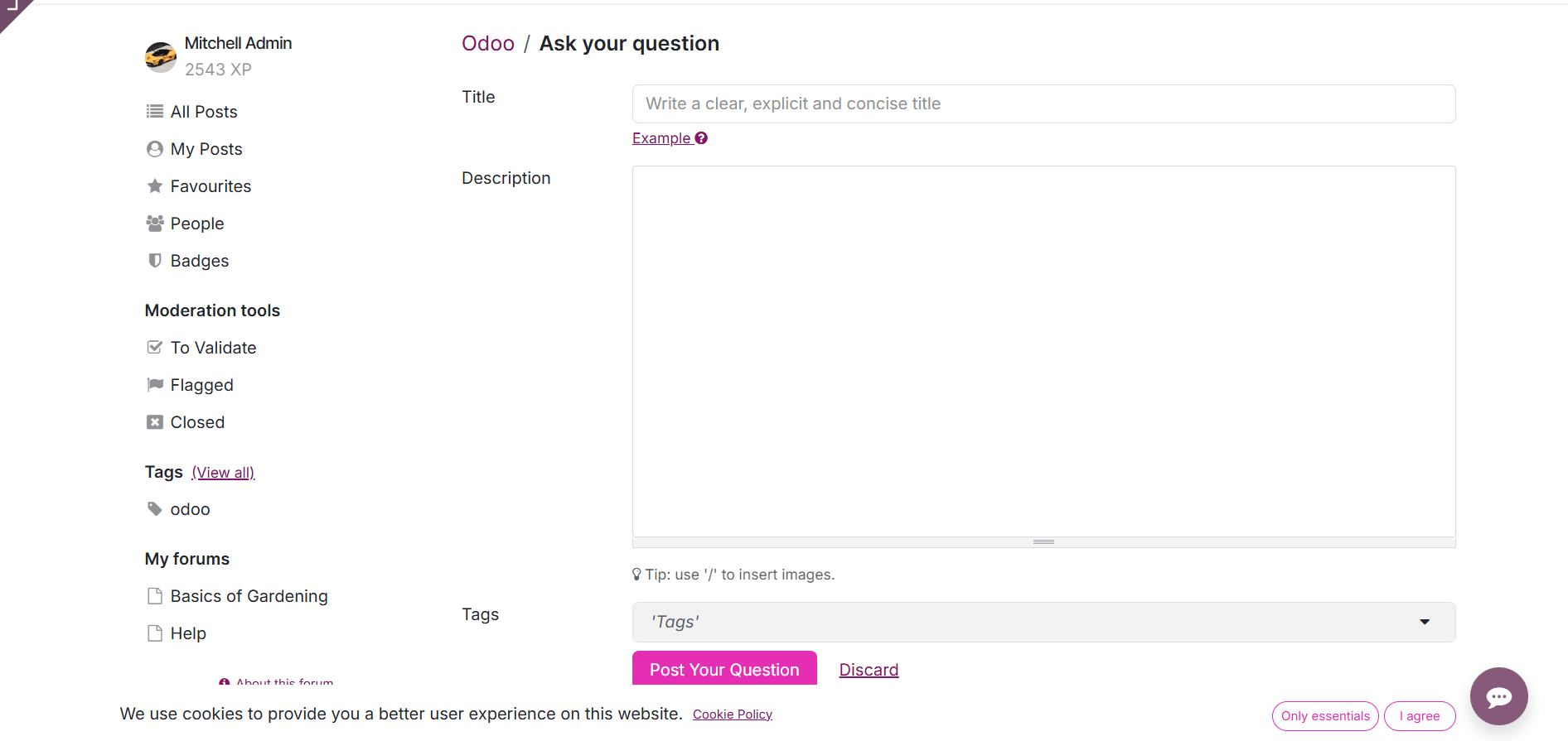 Overview of Creating a Course Forum in Odoo 18 to Engage Learners-cybrosys