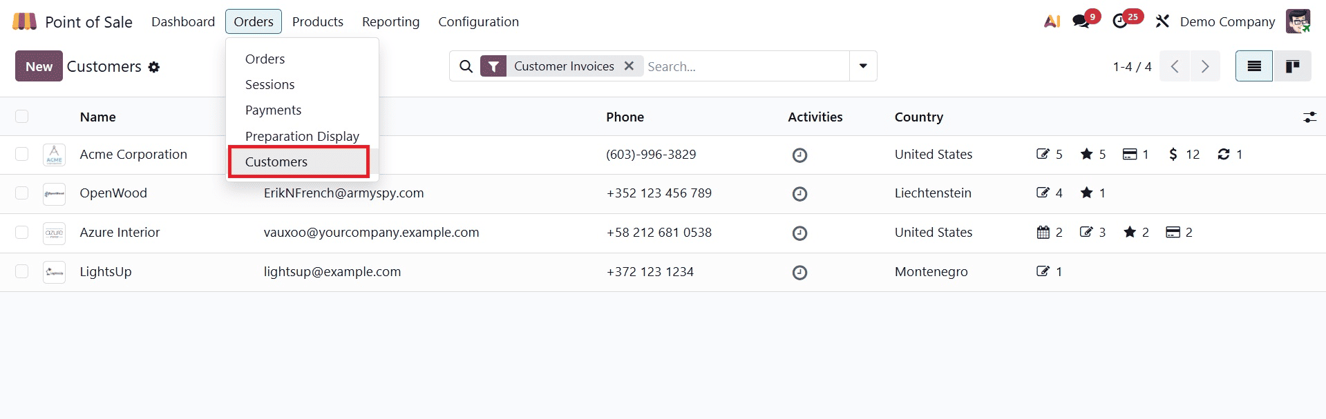 Overview of Customer Creation and Management in Odoo 19 Point of Sale-cybrosys