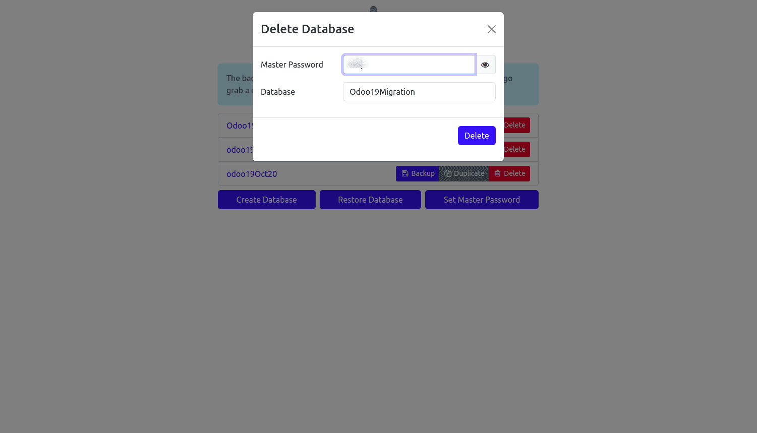 Overview of Database Management in Odoo 19-cybrosys