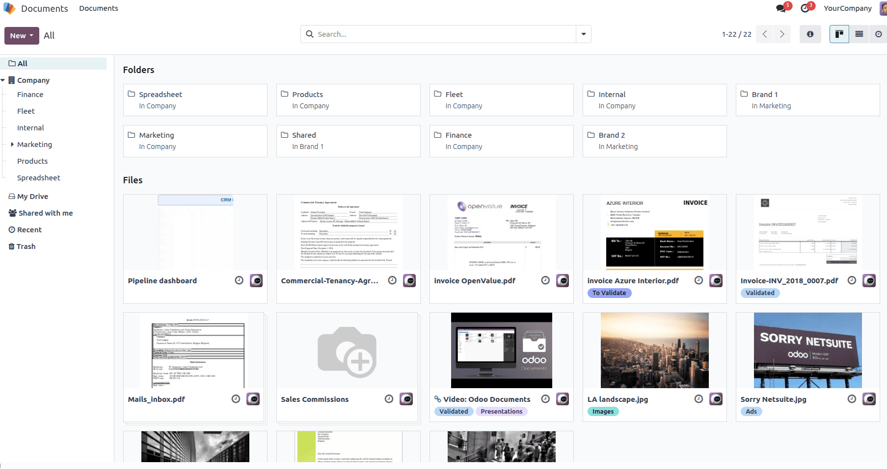 Overview of Documents Module in Odoo 18-cybrosys