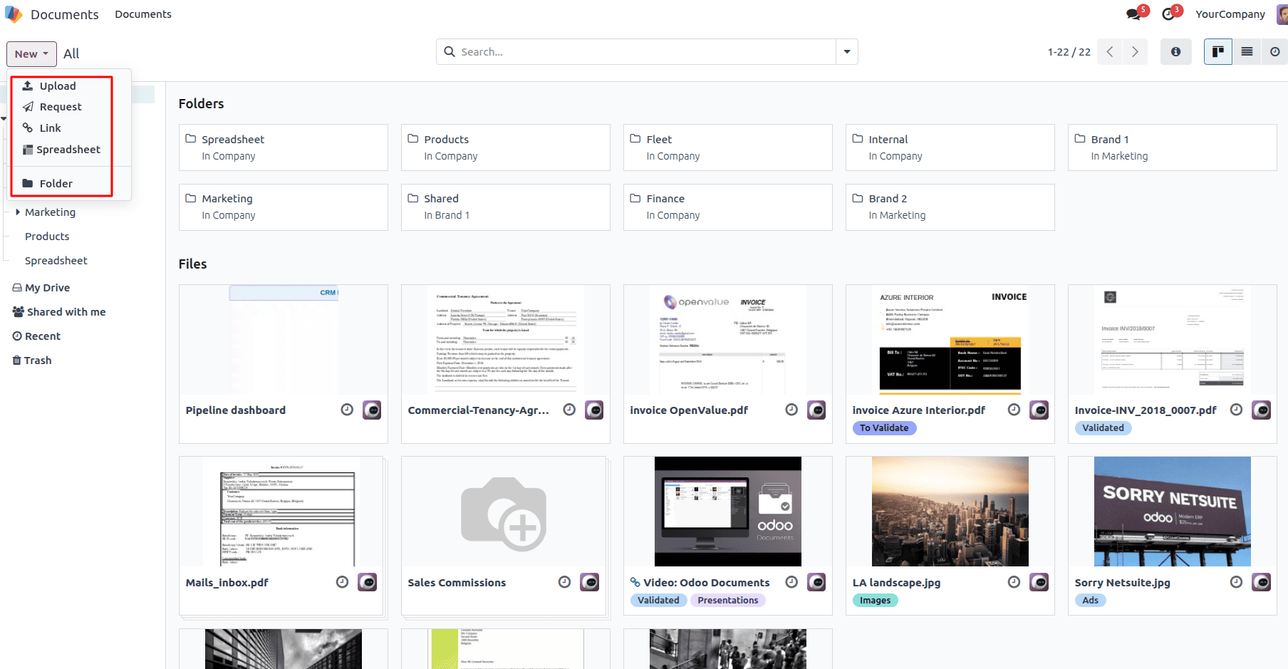 Overview of Documents Module in Odoo 18-cybrosys