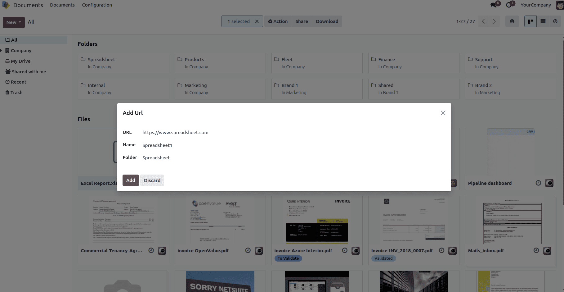Overview of Documents Module in Odoo 18-cybrosys