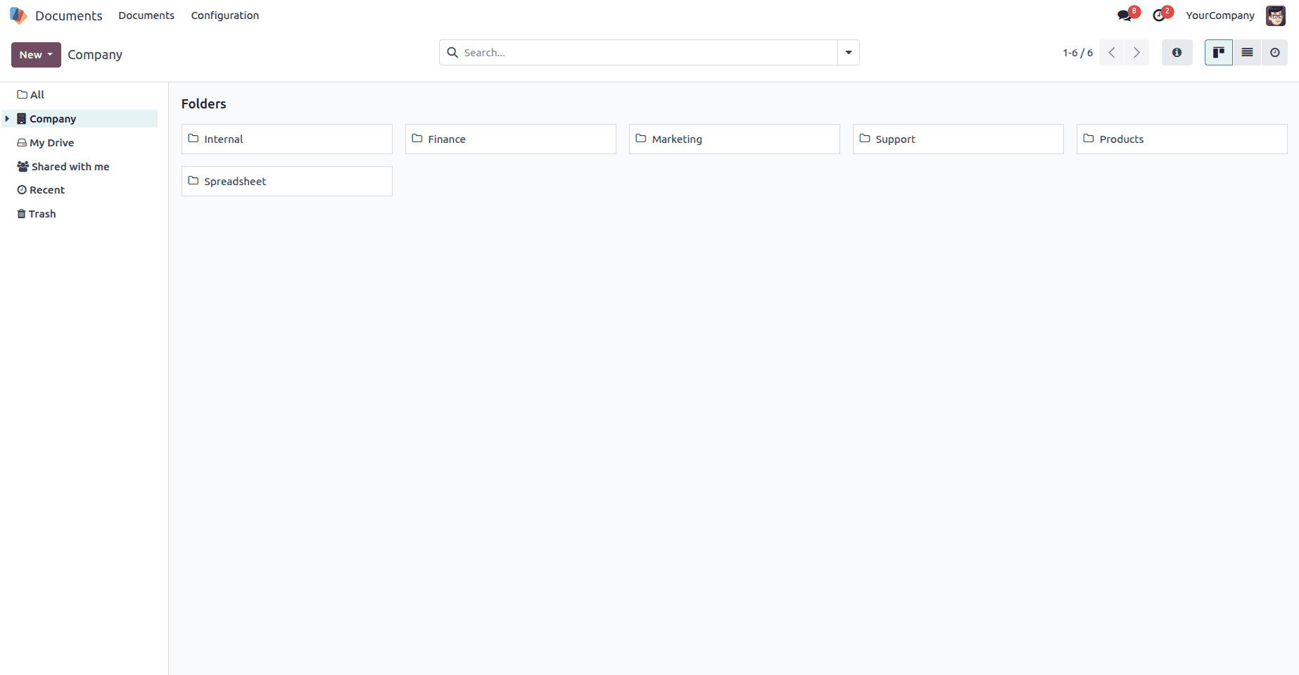Overview of Documents Module in Odoo 18-cybrosys