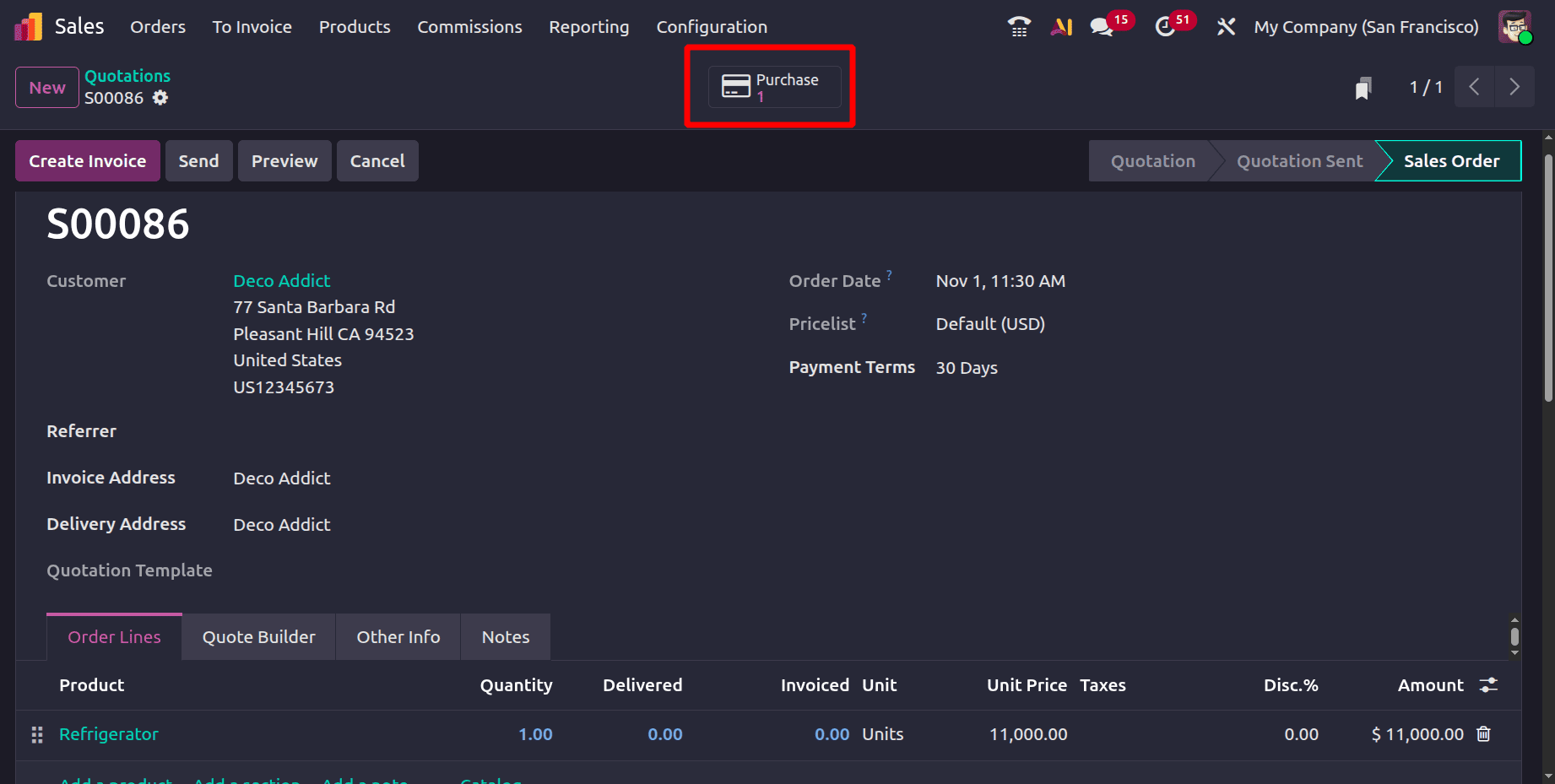 Overview of Dropshipping Operations in Odoo 19 Purchase-cybrosys