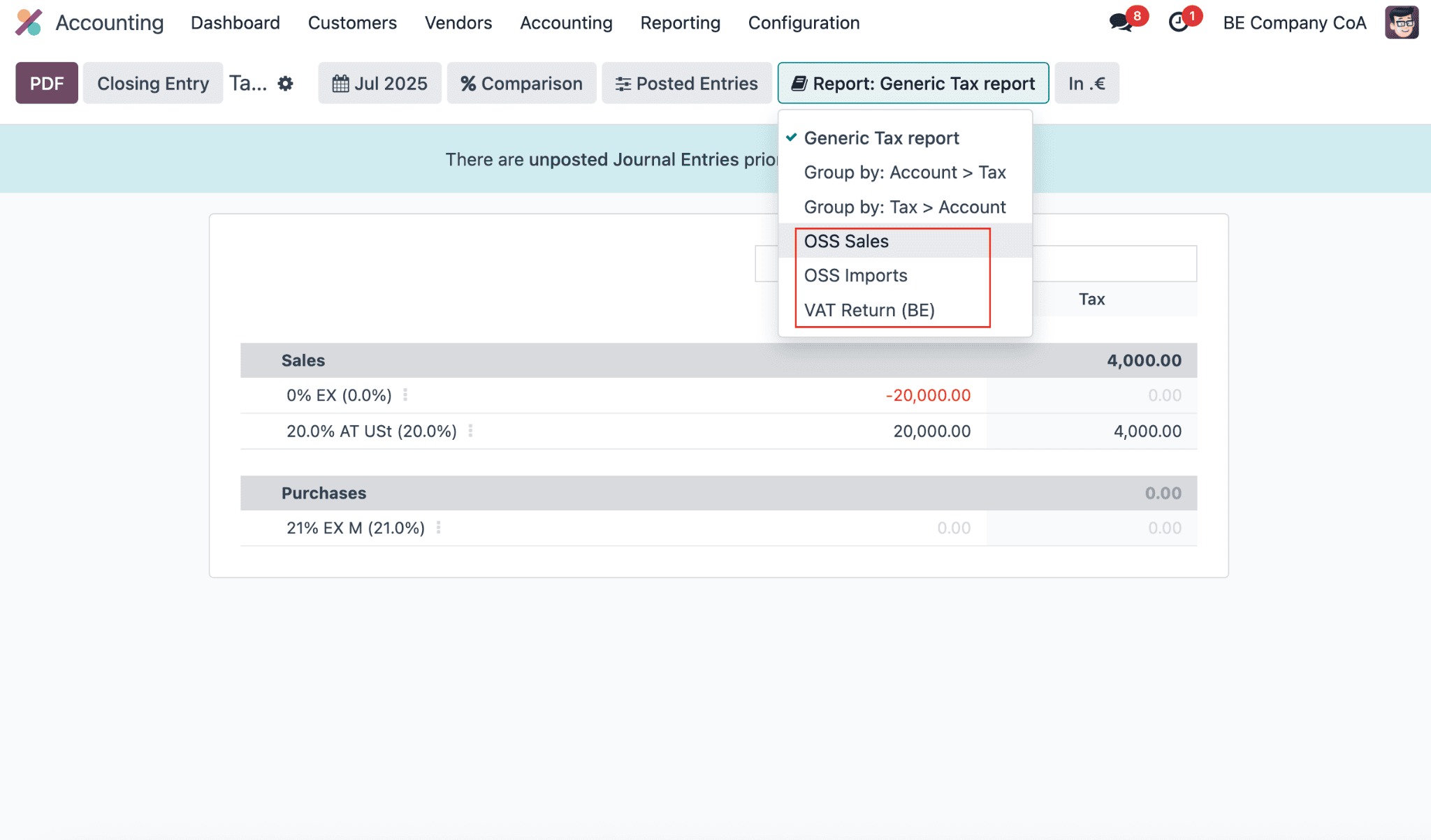 Overview of EU Intra-Community Distance Selling in Odoo 18 Accounting-cybrosys