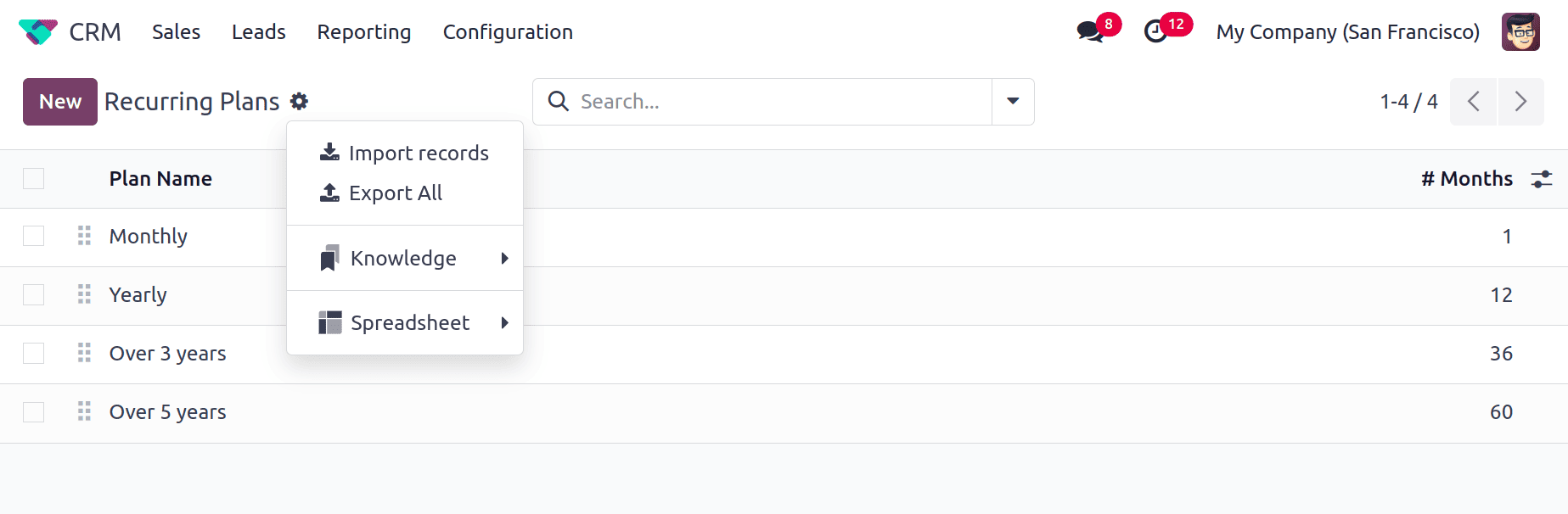 Overview of Expected & Recurring Revenue of an Opportunity in Odoo 18-cybrosys
