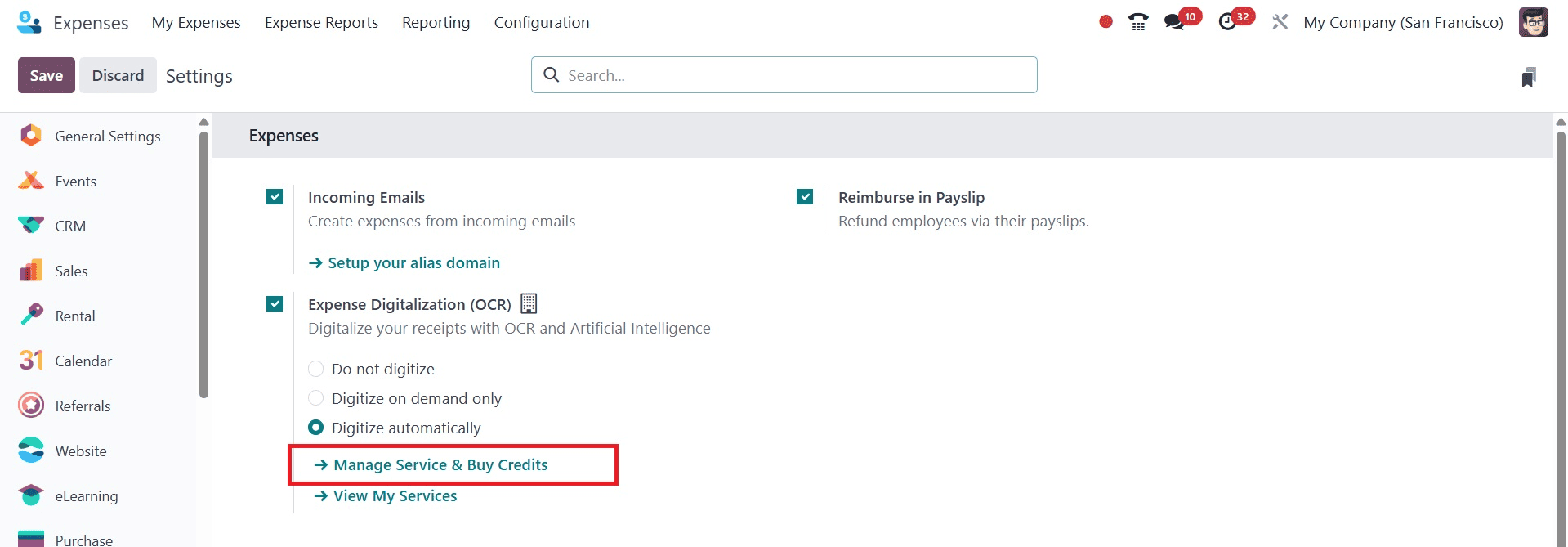 Overview of Expense Digitization in Odoo 18 Expense-cybrosys