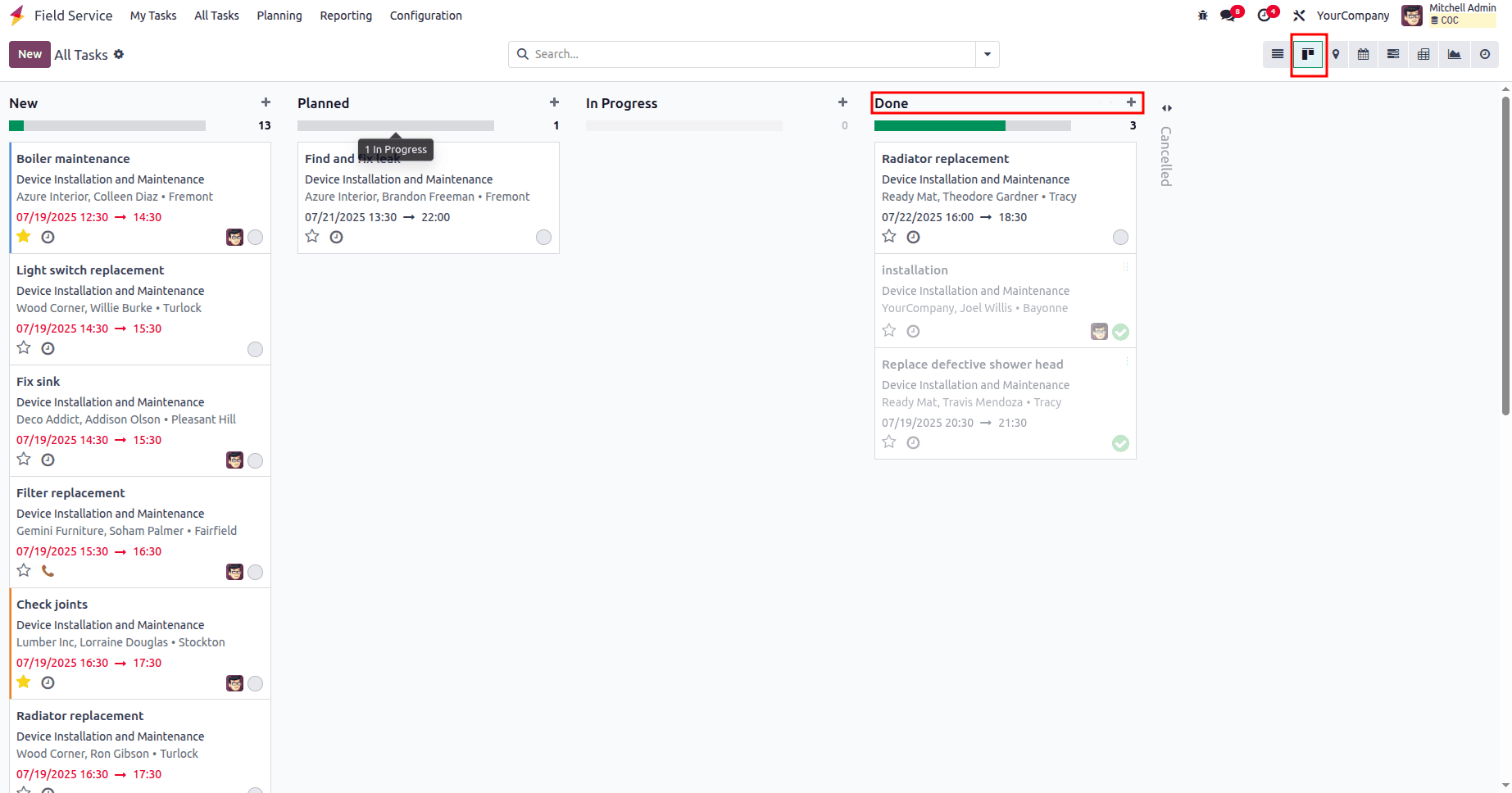 Overview of Field Service Reporting In Odoo 18-cybrosys