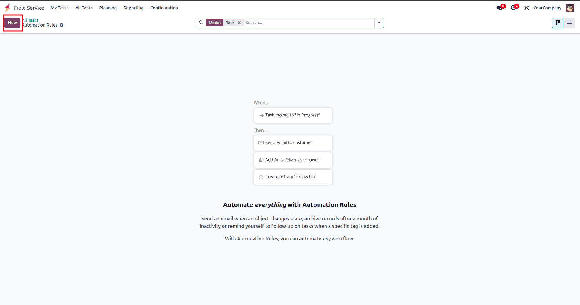 Overview of Field Service Reporting In Odoo 18-cybrosys