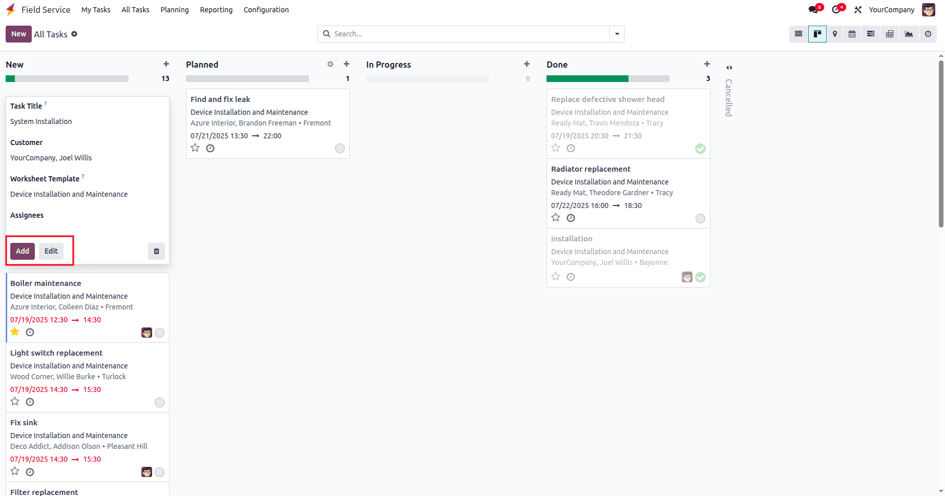 Overview of Field Service Reporting In Odoo 18-cybrosys