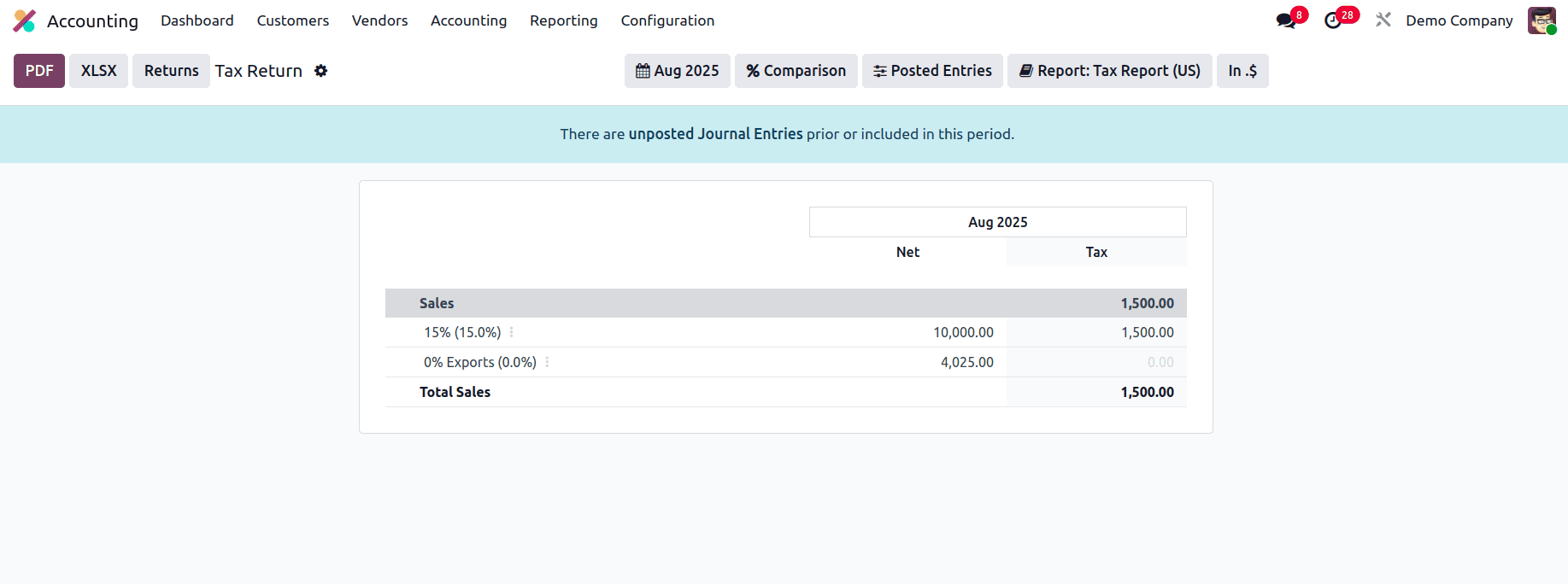 Overview of Financial Statement in Odoo 18 Accounting Module-cybrosys