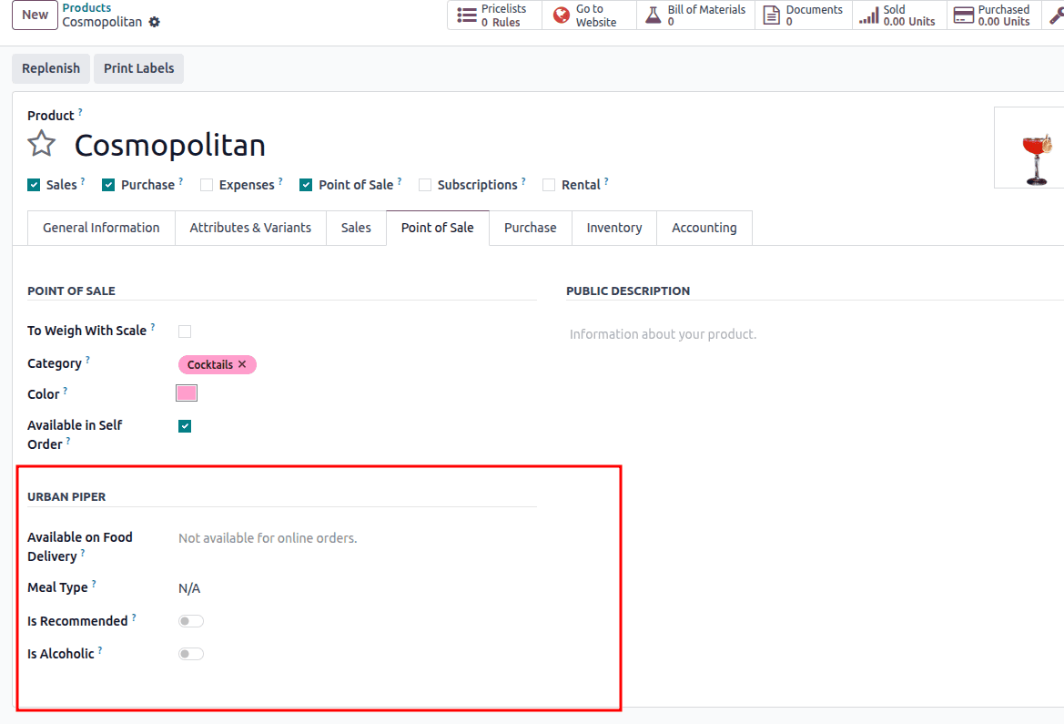 Overview of Food Delivery Connector in Odoo 18 Point of Sale-cybrosys