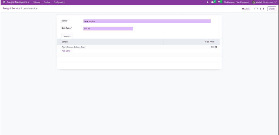 Overview of Freight Management in odoo 16 - App-cybrosys