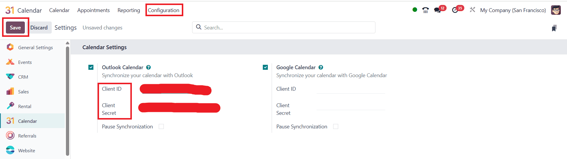 Overview of Google and Outlook Integration in Odoo 18-cybrosys