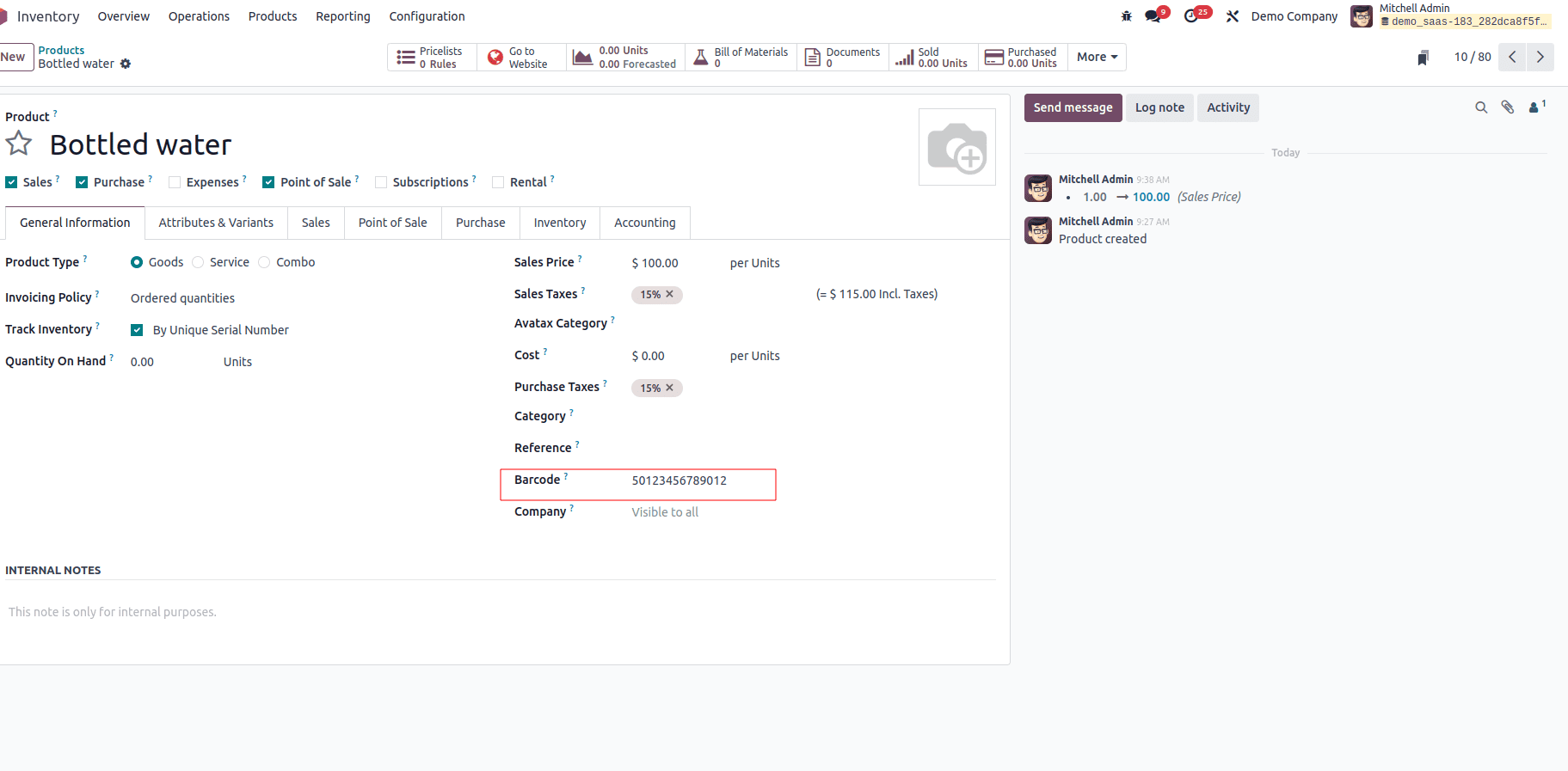 Overview of GS1 Barcode Nomenclature in Odoo 18-cybrosys