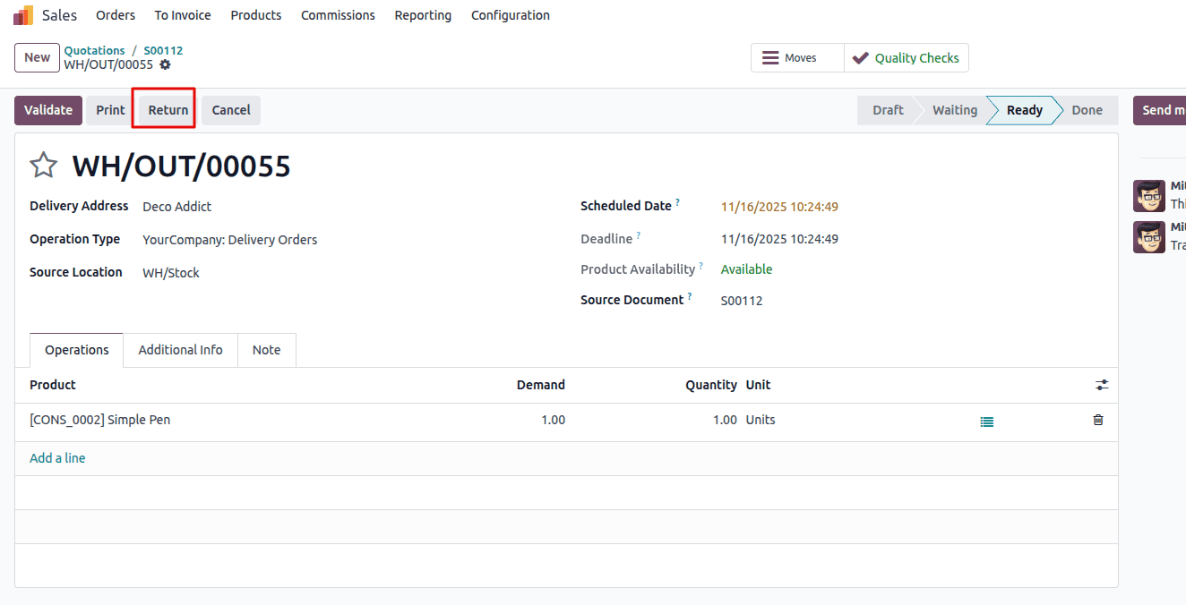 Overview of Implementing Quality Control in Odoo 18 Transfer Operations-cybrosys