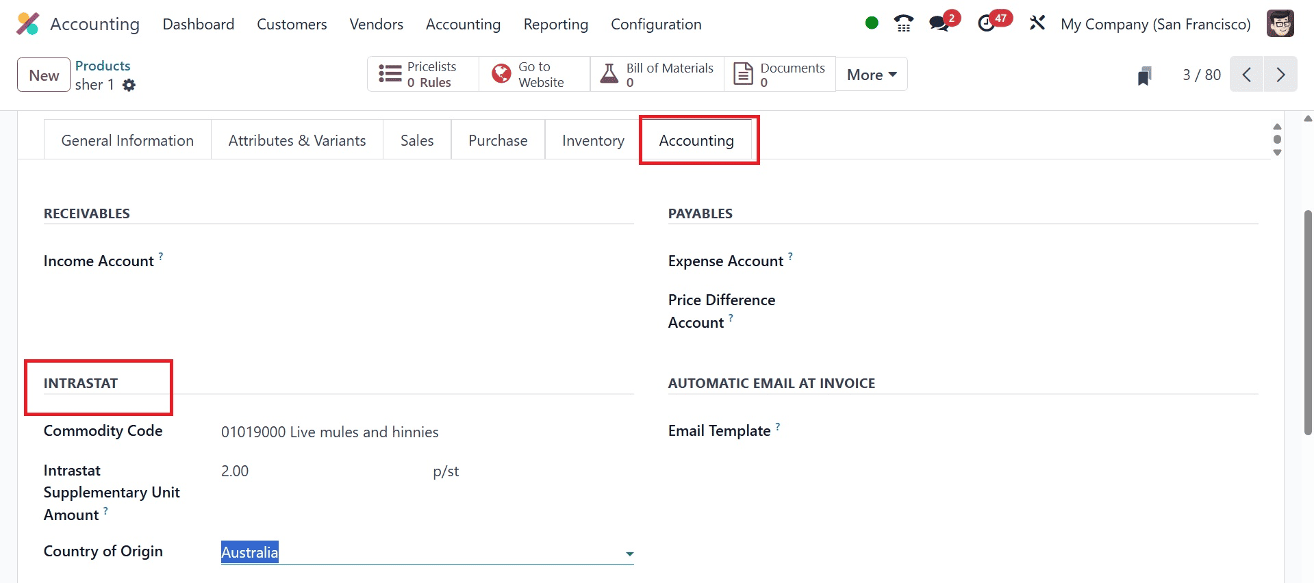 Overview of Intrastat in Odoo 18 Accounting-cybrosys