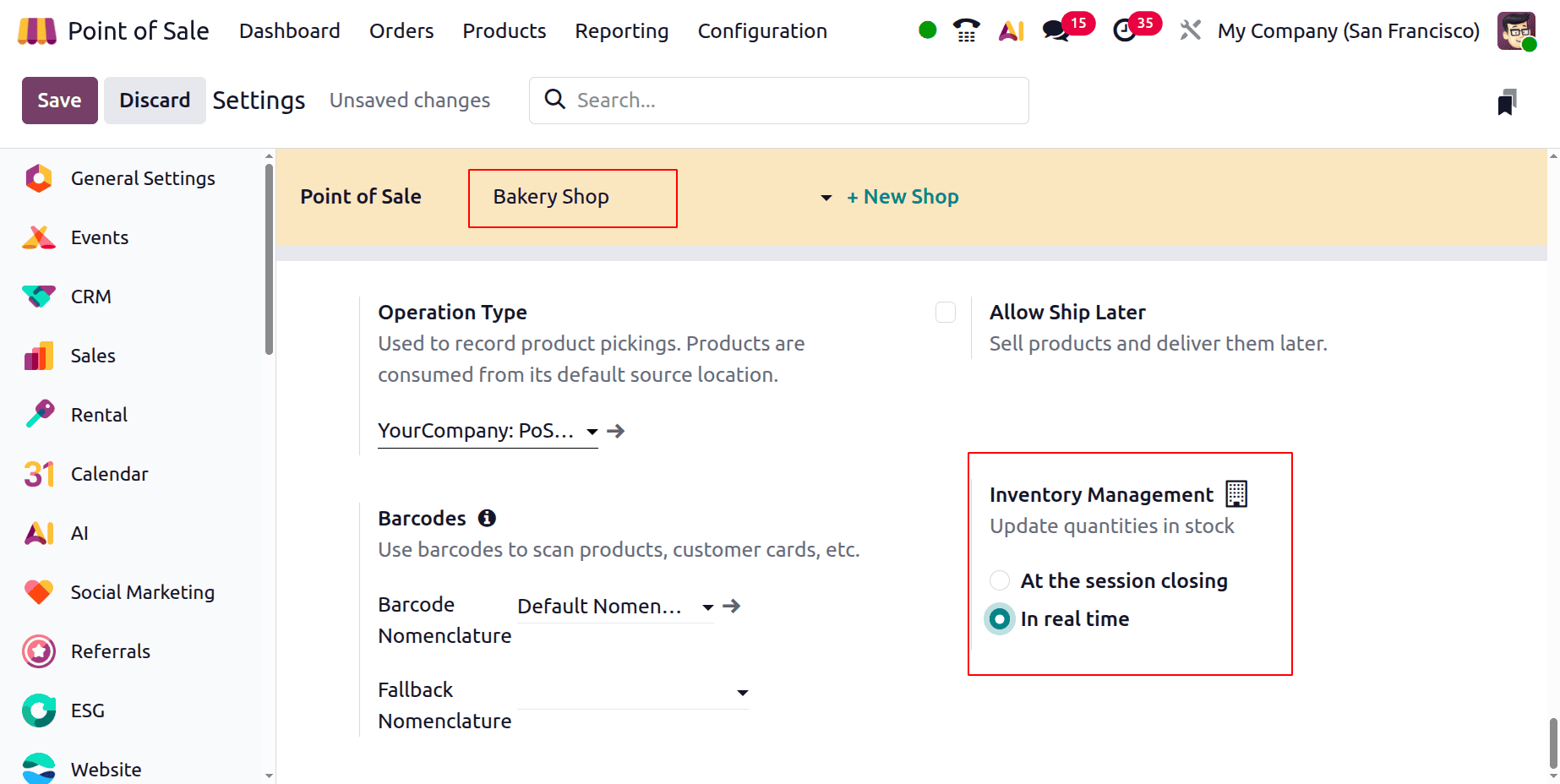 Overview of Inventory Control with Odoo 19 POS Integration-cybrosys