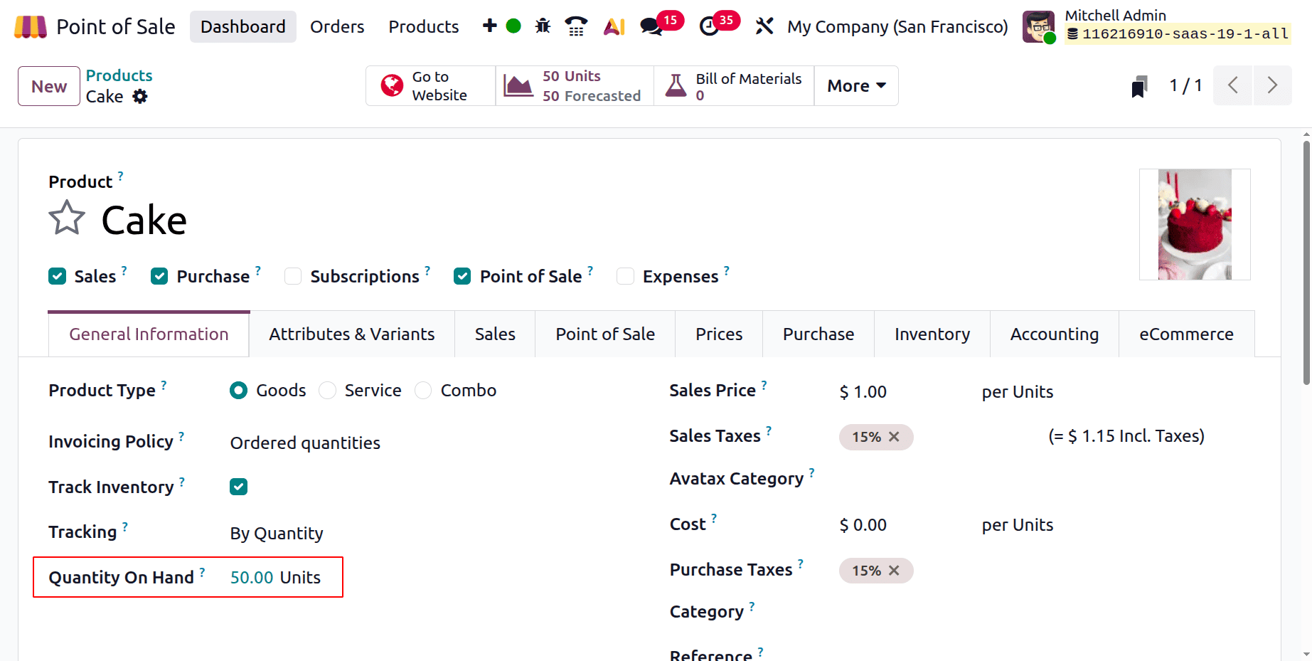 Overview of Inventory Control with Odoo 19 POS Integration-cybrosys