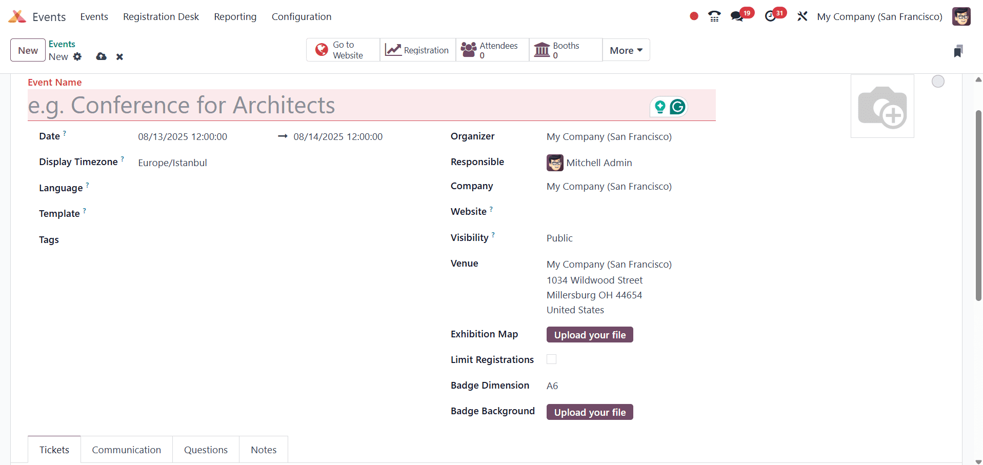 Overview of Inviting and Engaging Targeted Attendees for Events in Odoo 18-cybrosys