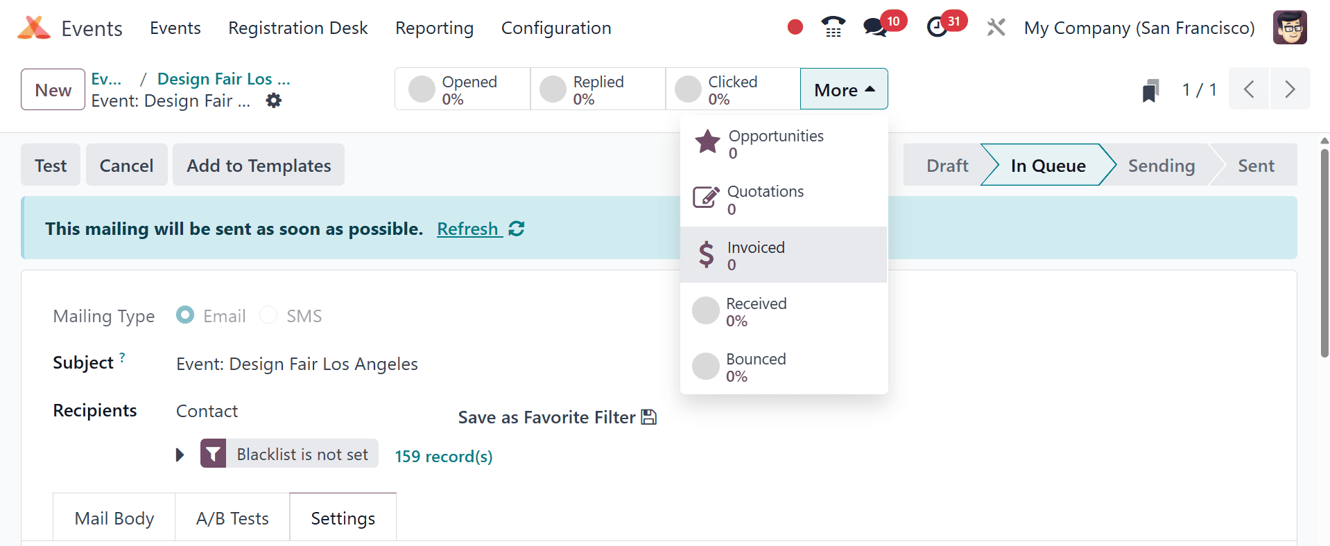 Overview of Inviting and Engaging Targeted Attendees for Events in Odoo 18-cybrosys
