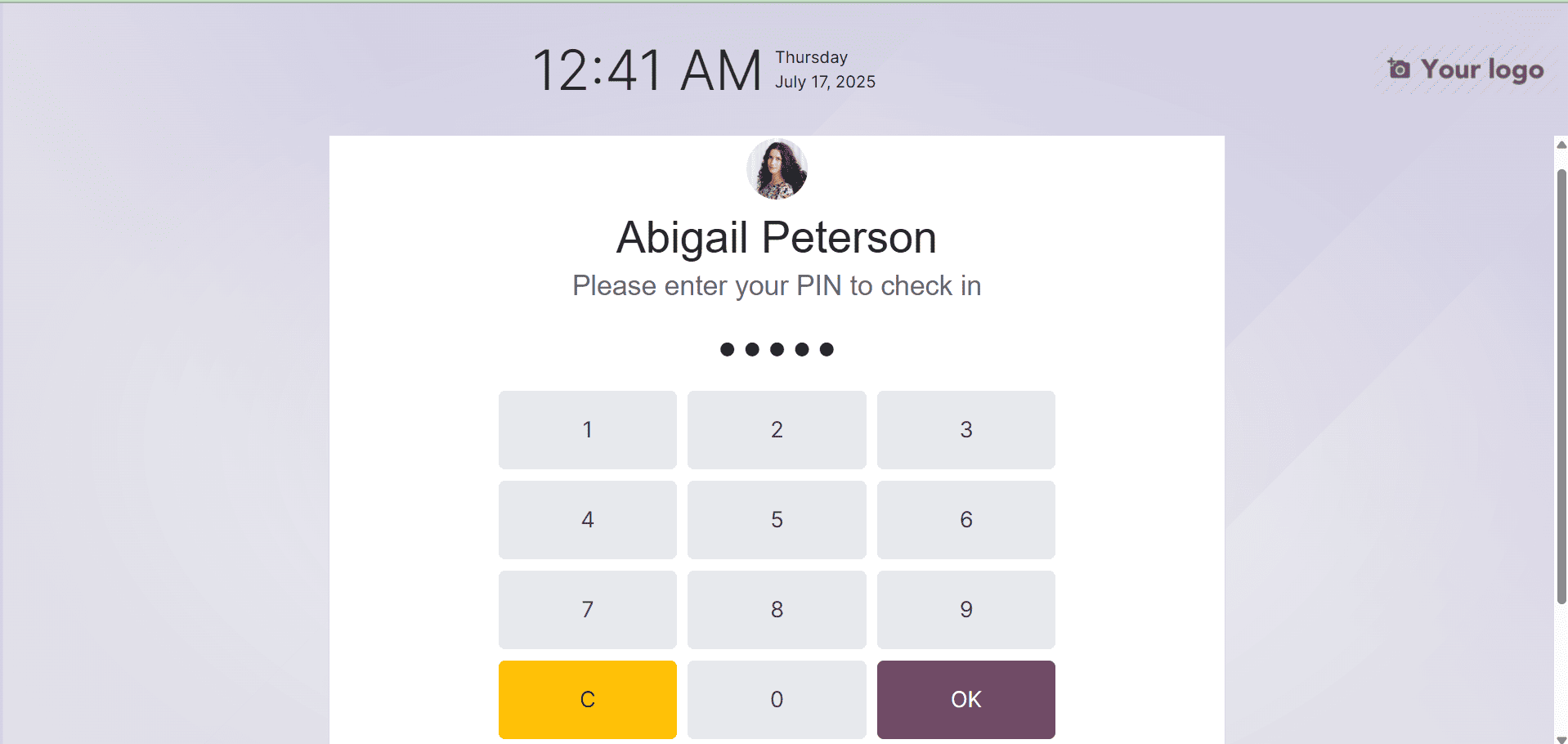 Overview of kiosk mode in Odoo 18 Attendance module -cybrosys