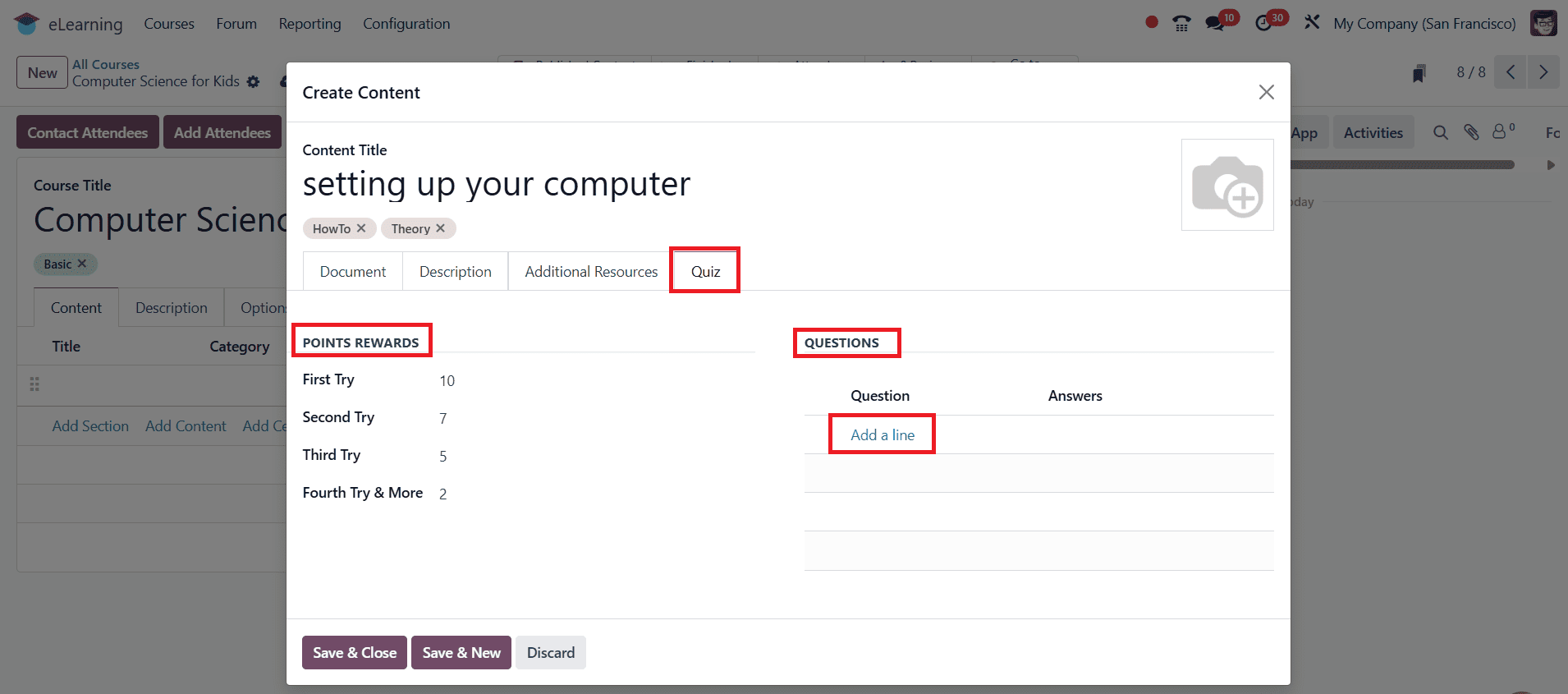 Overview of Launching Online Courses in Odoo 18 e-Learning-cybrosys