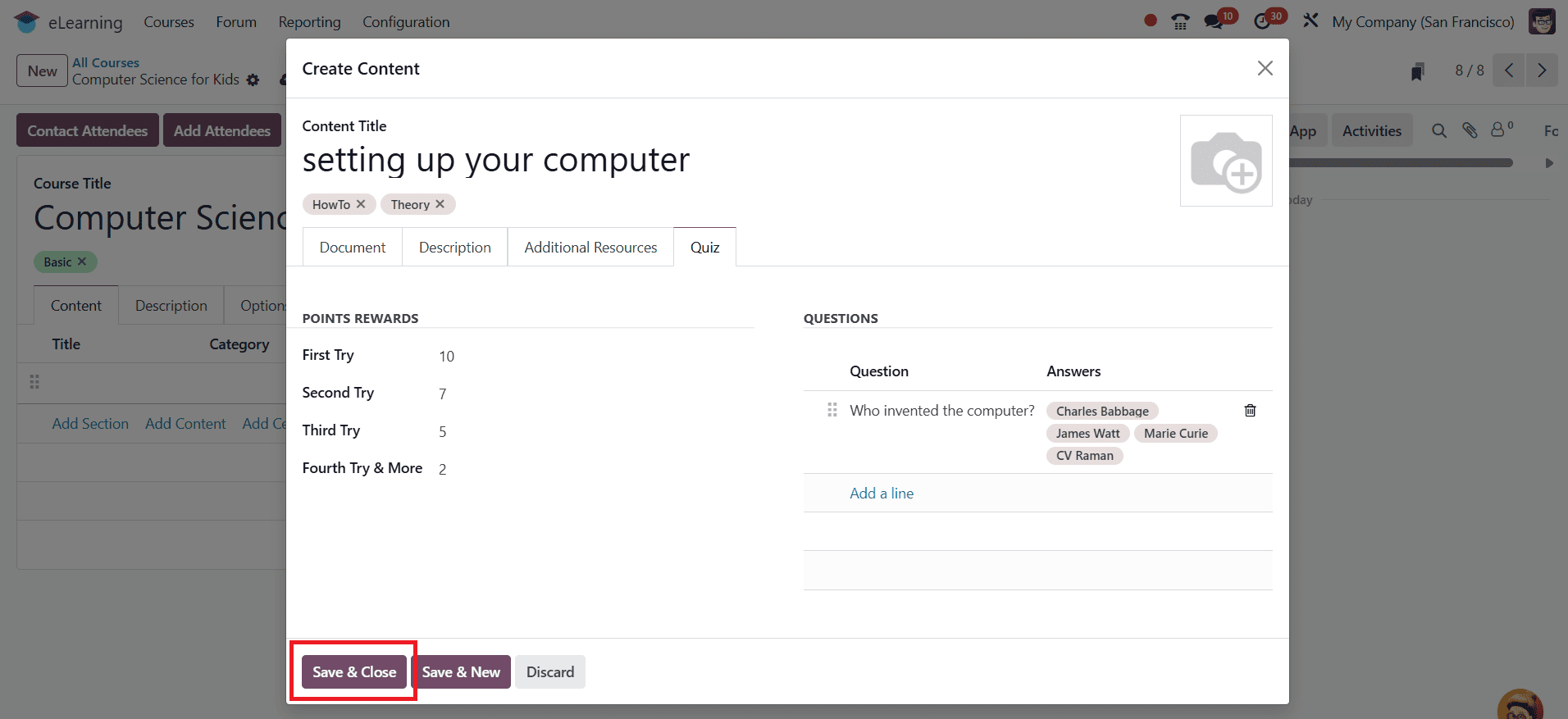 Overview of Launching Online Courses in Odoo 18 e-Learning-cybrosys