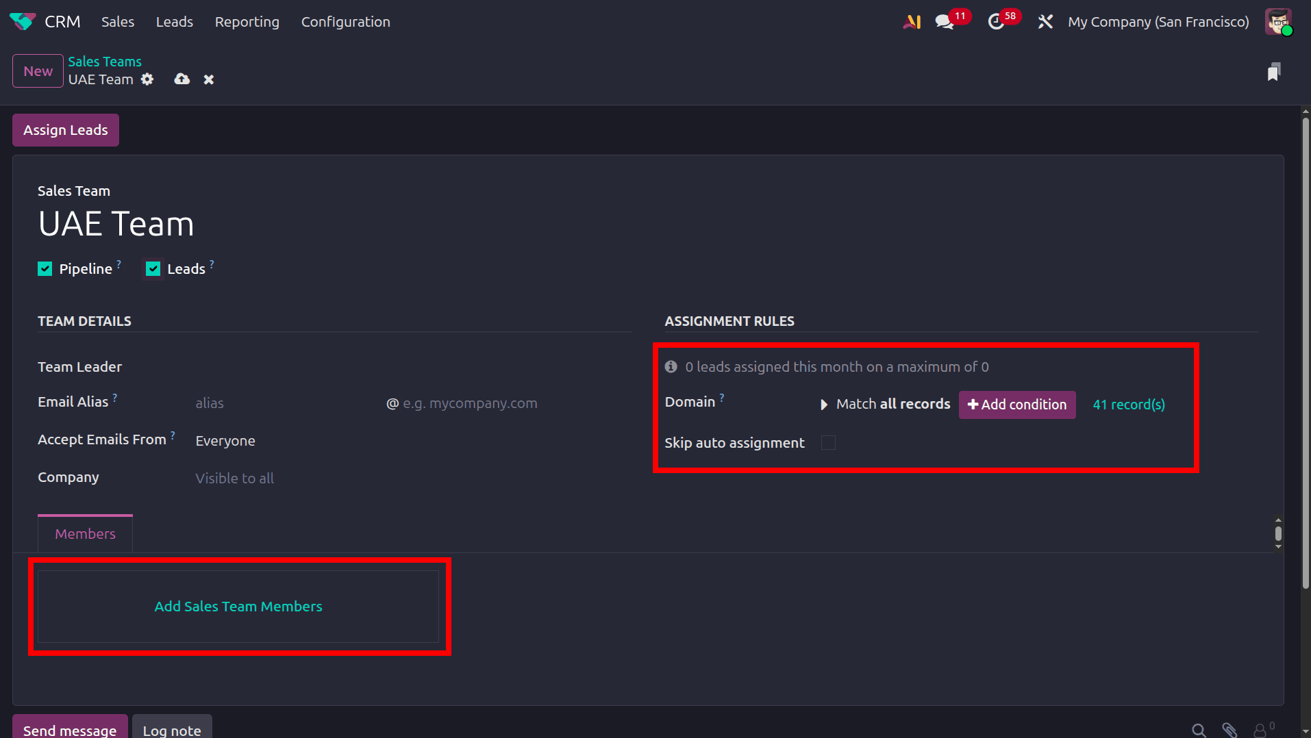Overview of Lead Assignment with Rules in Odoo 19 CRM-cybrosys