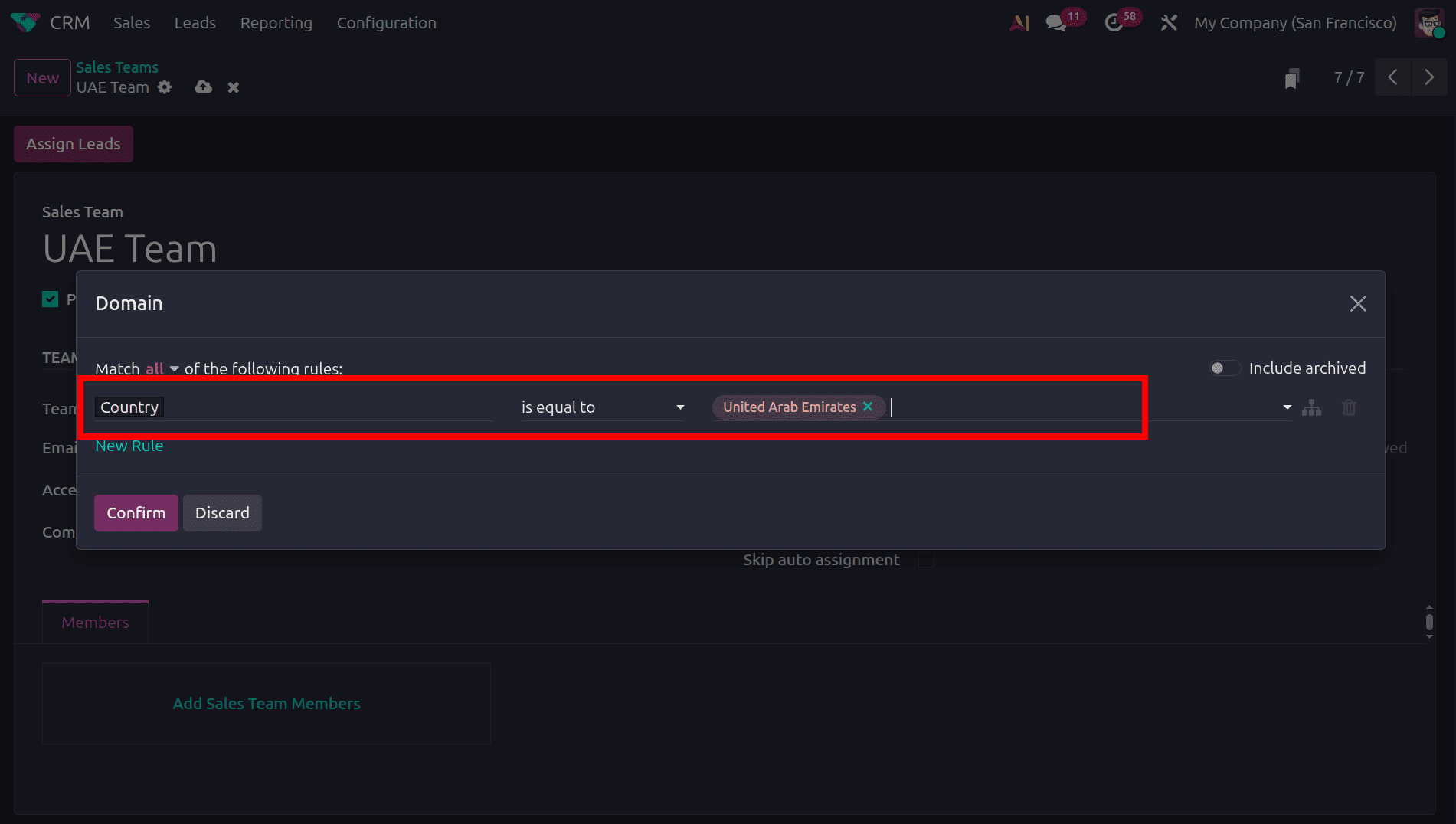 Overview of Lead Assignment with Rules in Odoo 19 CRM-cybrosys