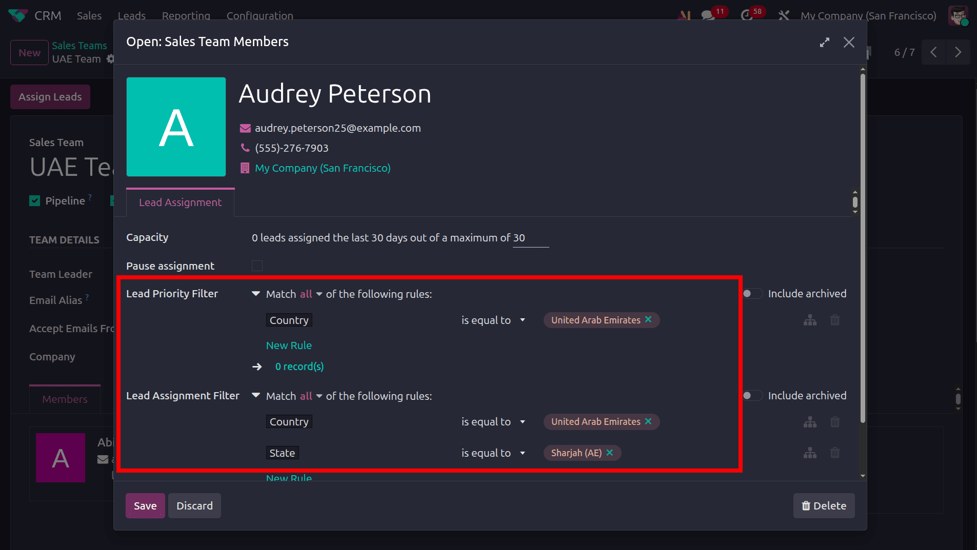 Overview of Lead Assignment with Rules in Odoo 19 CRM-cybrosys