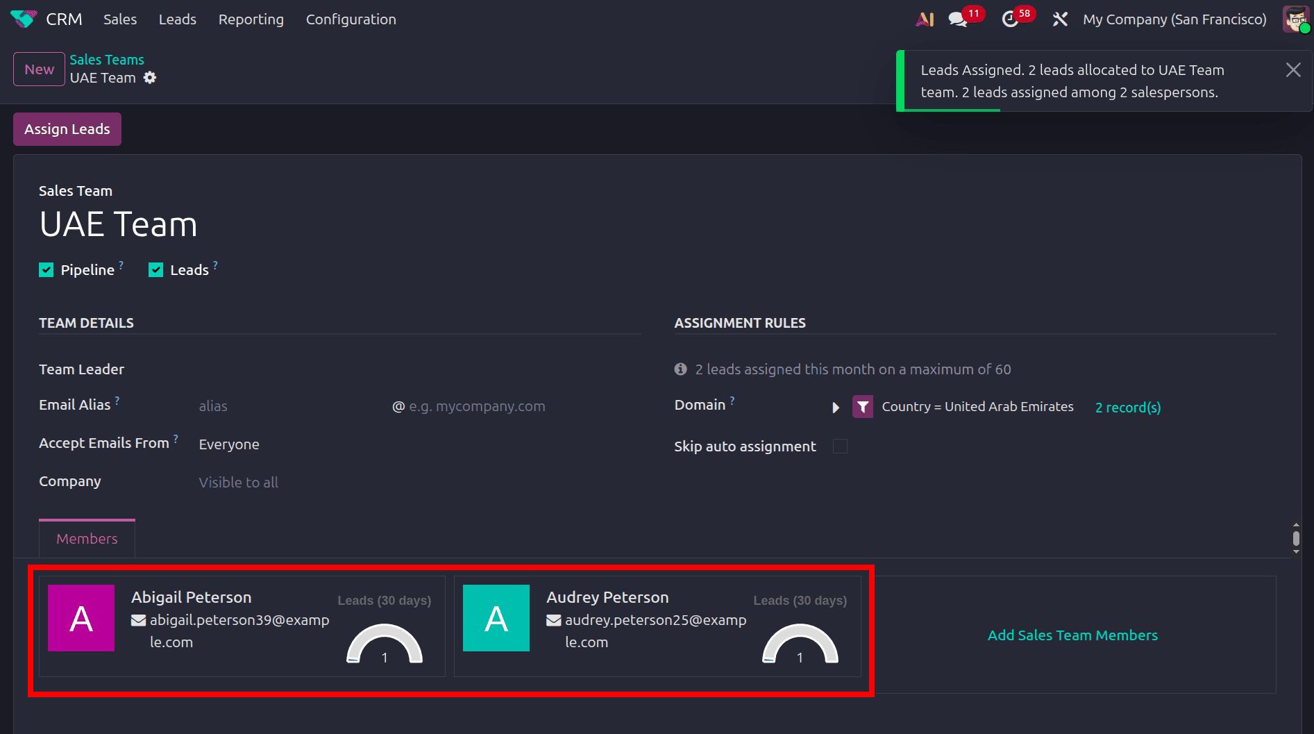 Overview of Lead Assignment with Rules in Odoo 19 CRM-cybrosys