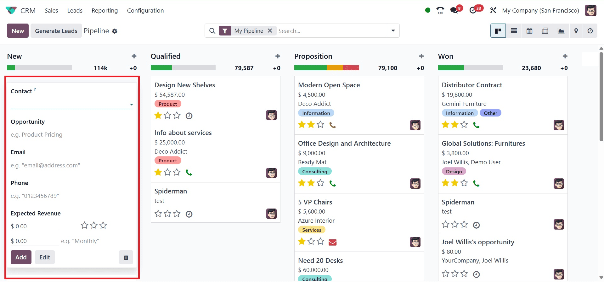Overview of Lead Enrichment with Odoo 18 CRM-cybrosys
