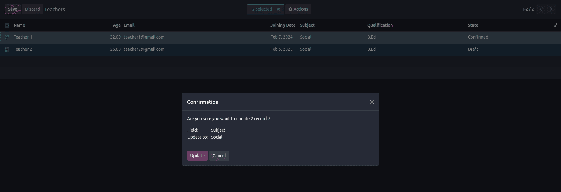 Overview of List View Attributes in Odoo 19-cybrosys