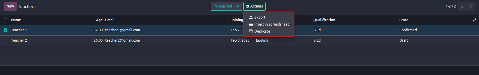 Overview of List View Attributes in Odoo 19-cybrosys