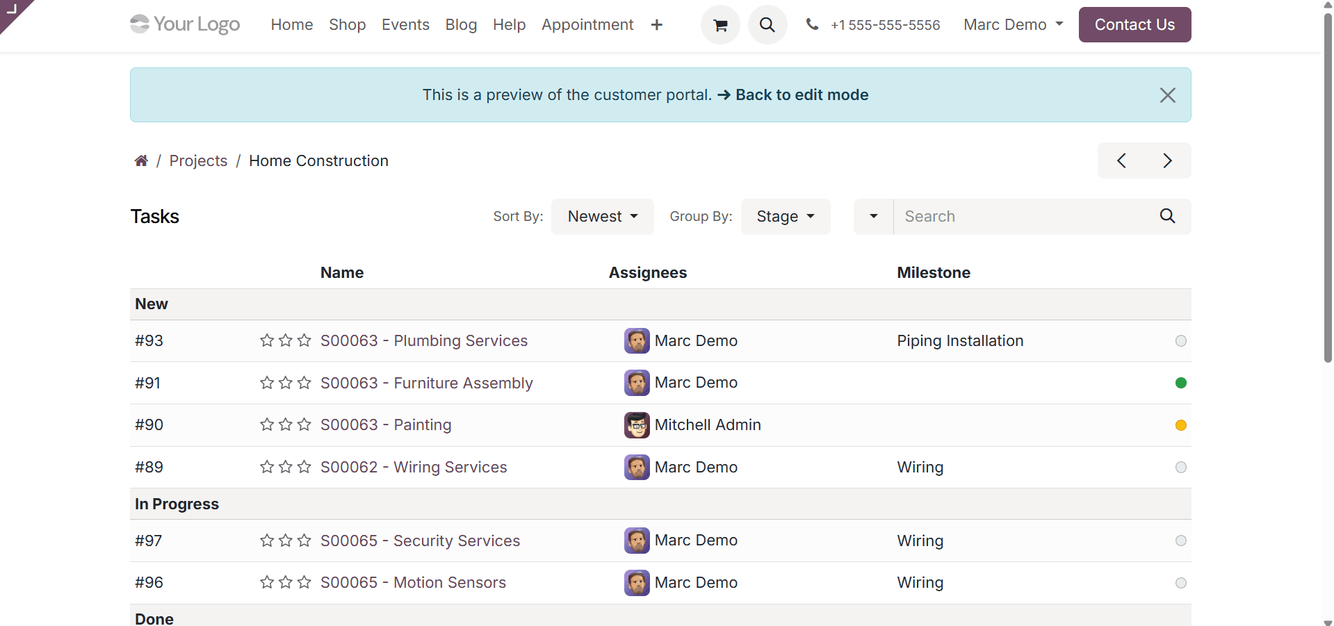 Overview of Managing Access and Visibility in Odoo 19 Projects-cybrosys