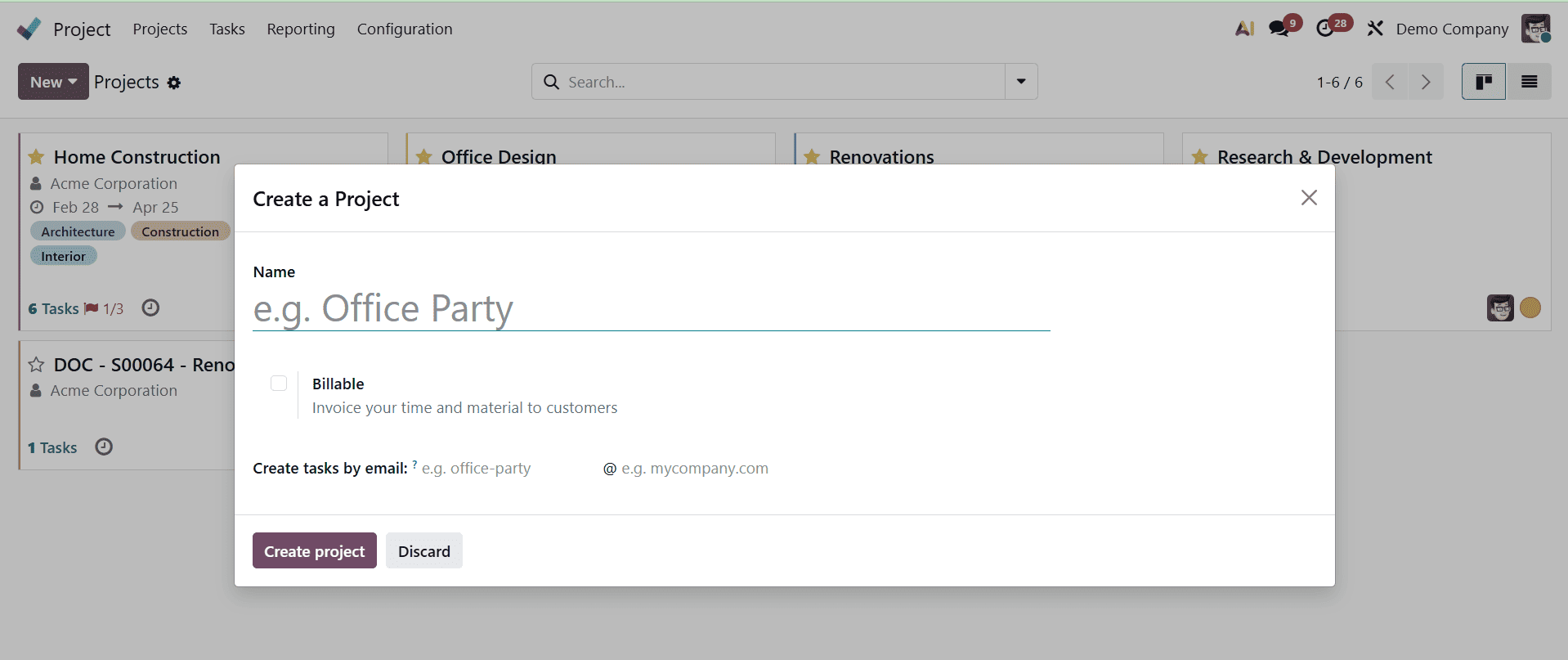 Overview of Managing Access and Visibility in Odoo 19 Projects-cybrosys
