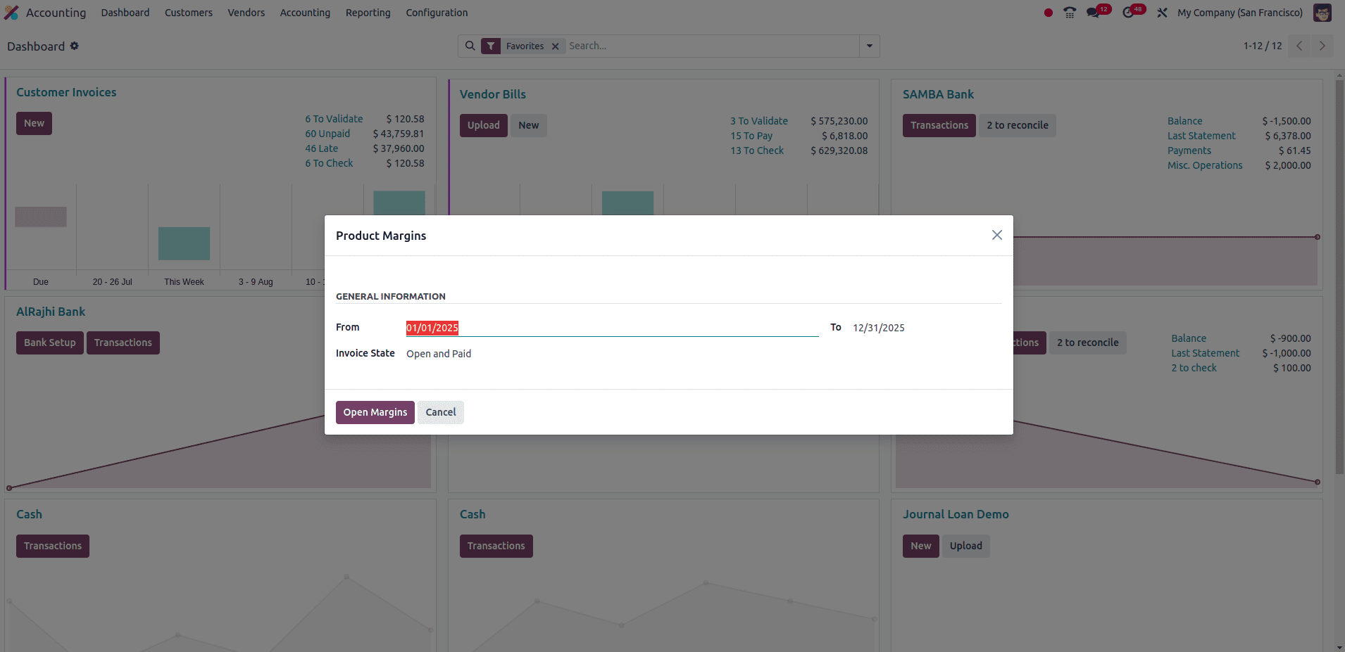 Overview of Margin Analysis In Odoo 18-cybrosys