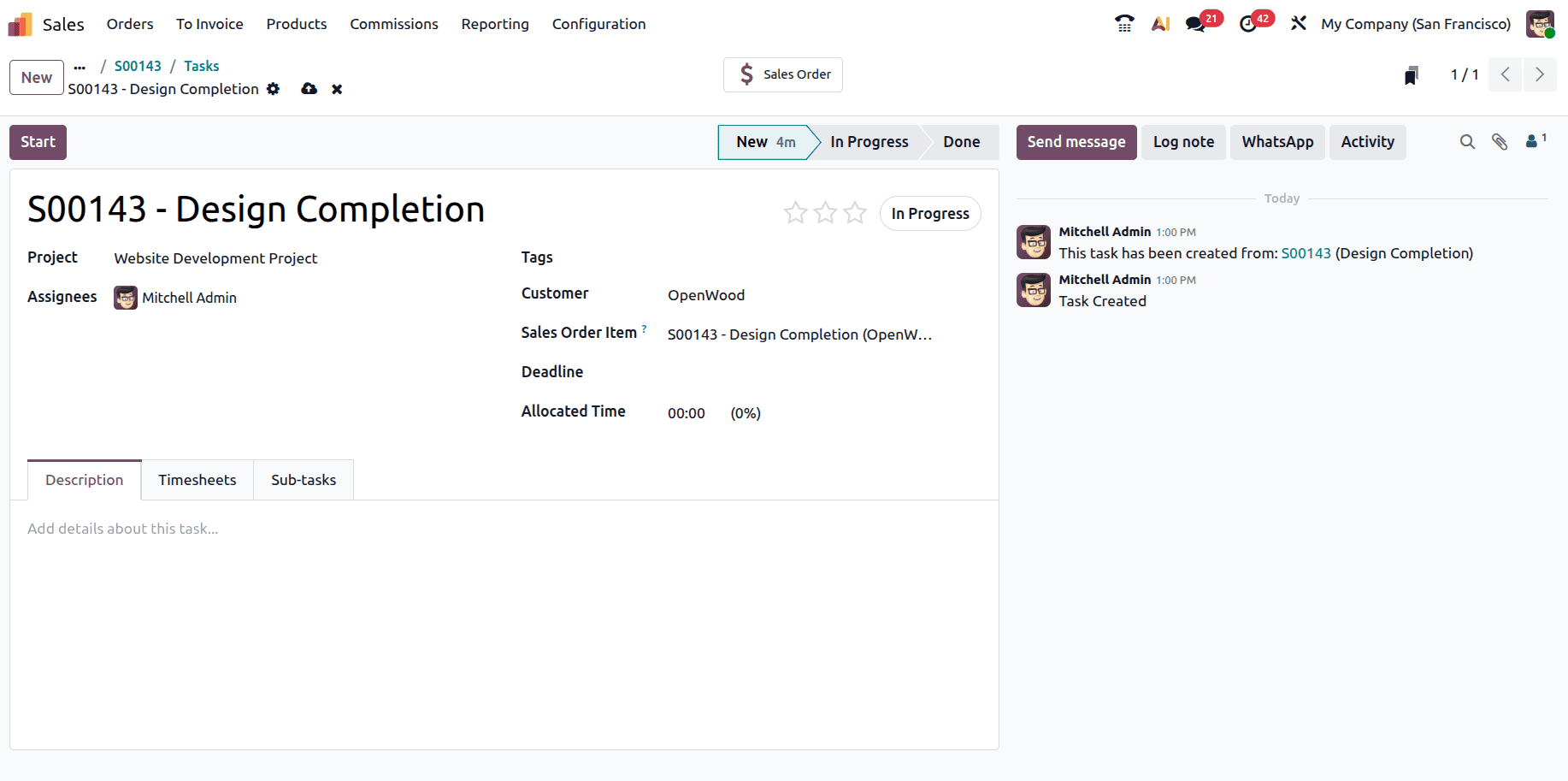 Overview of Milestone-Based Billing in Odoo 19 Project Management-cybrosys