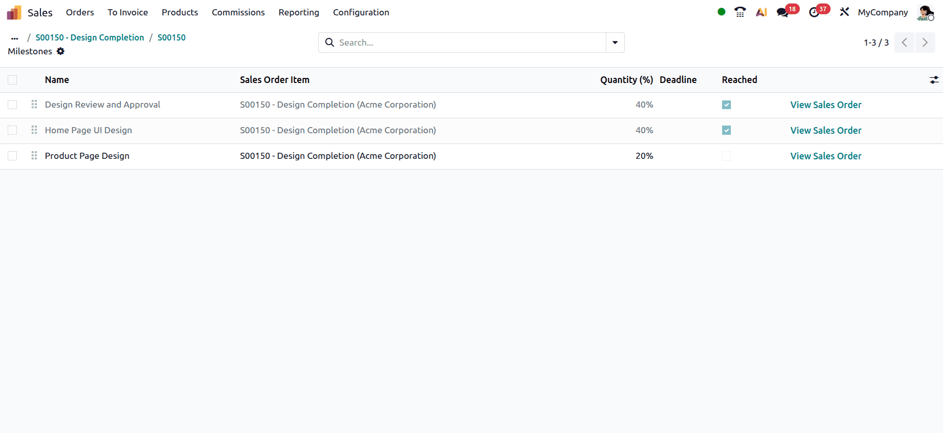 Overview of Milestone-Based Billing in Odoo 19 Project Management-cybrosys