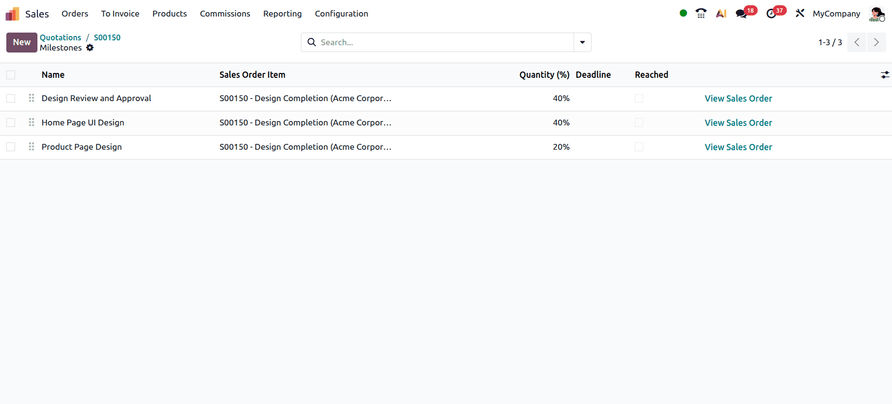Overview of Milestone-Based Billing in Odoo 19 Project Management-cybrosys