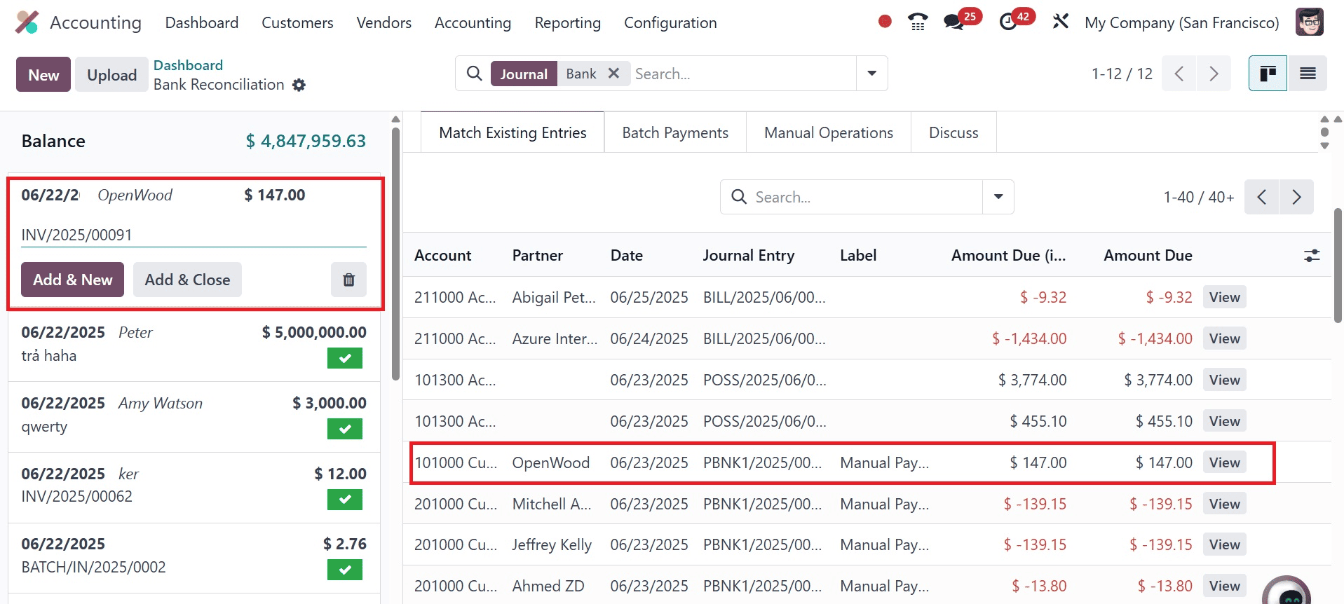 Overview of Odoo 18 Accounting Reconciliation Models-cybrosys