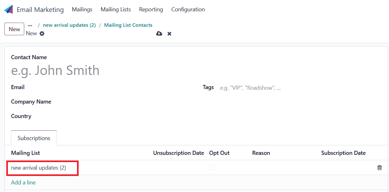 Overview of Odoo 18 Email Marketing Module-cybrosys