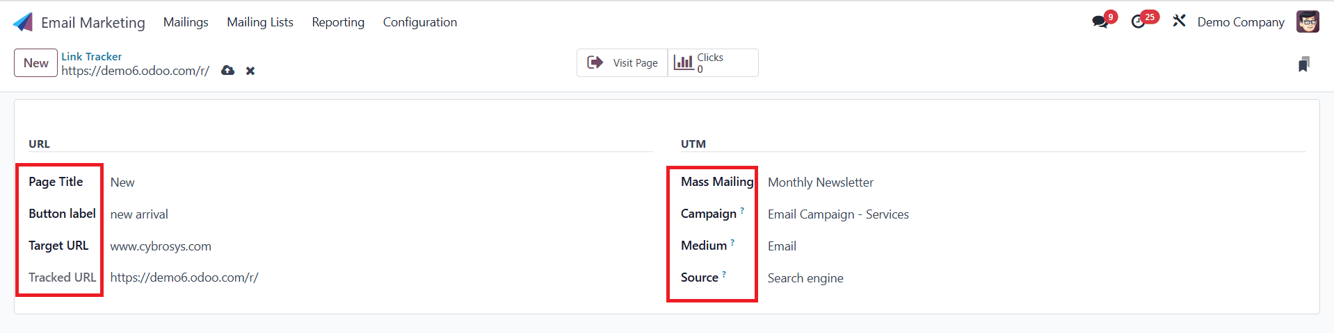 Overview of Odoo 18 Email Marketing Module-cybrosys