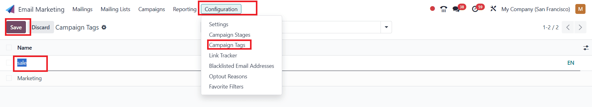 Overview of Odoo 18 Email Marketing Module-cybrosys