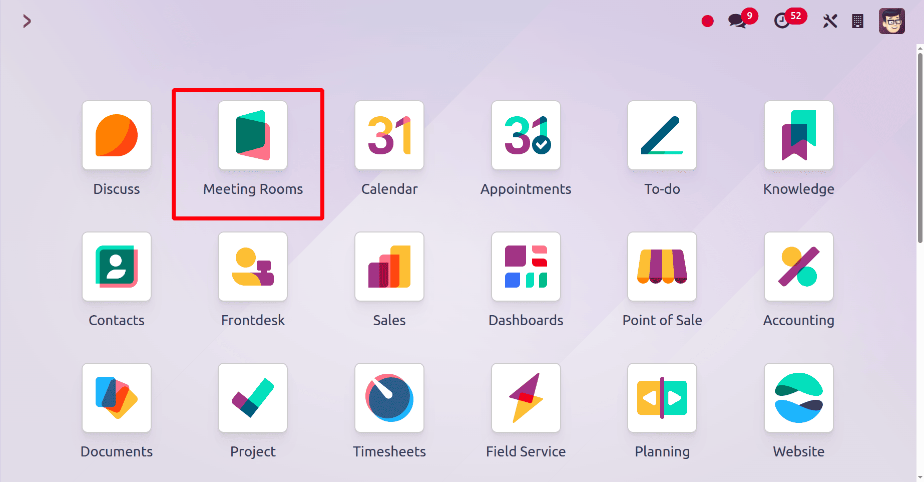 Overview of Odoo 18 Meeting Rooms Module-cybrosys