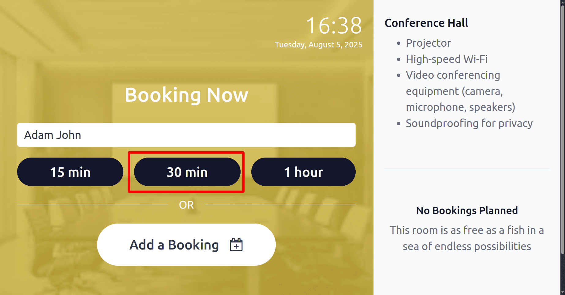 Overview of Odoo 18 Meeting Rooms Module-cybrosys