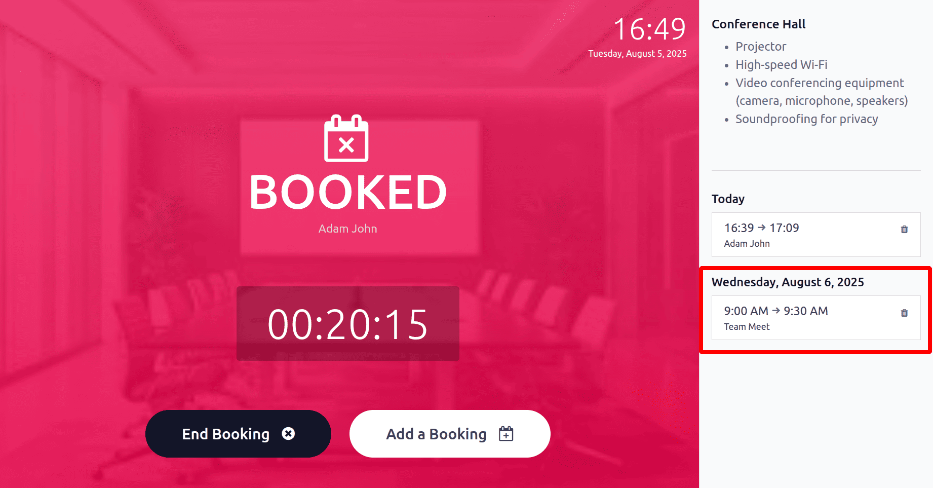 Overview of Odoo 18 Meeting Rooms Module-cybrosys