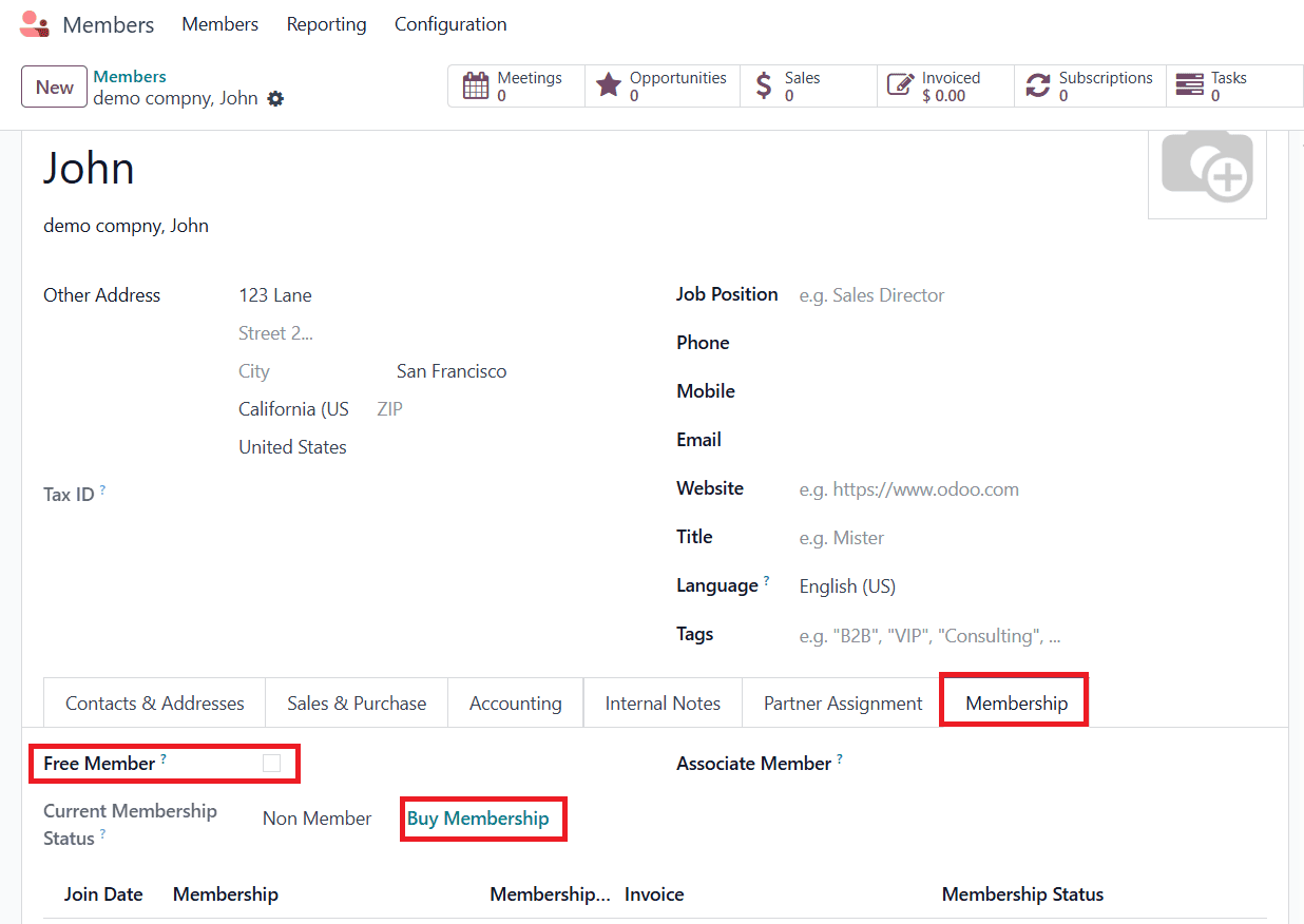 Overview of Odoo 18 Members Management-cybrosys