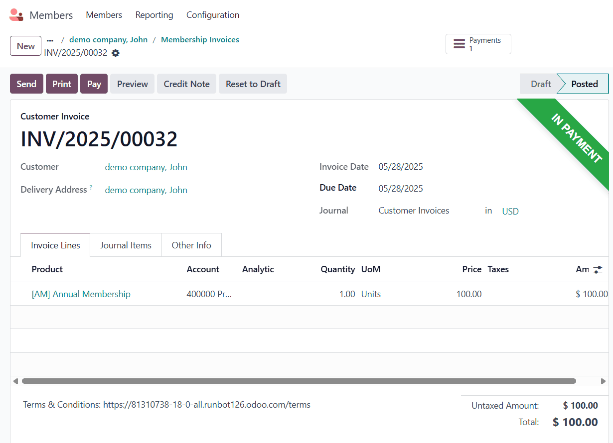 Overview of Odoo 18 Members Management-cybrosys